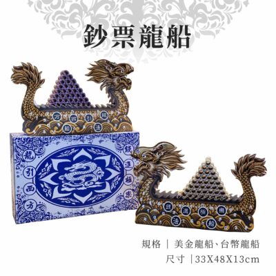 紙紮鈔票龍船 主圖