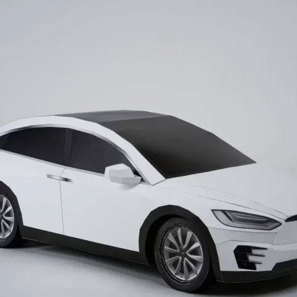 特斯拉 Model X(白)-1