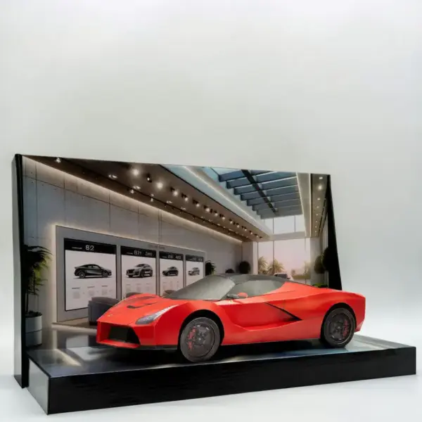 紙紮法拉利LaFerrari(紅)-2