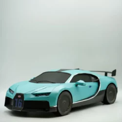 客製化紙紮布加迪跑車-02