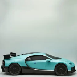 客製化紙紮布加迪跑車-04
