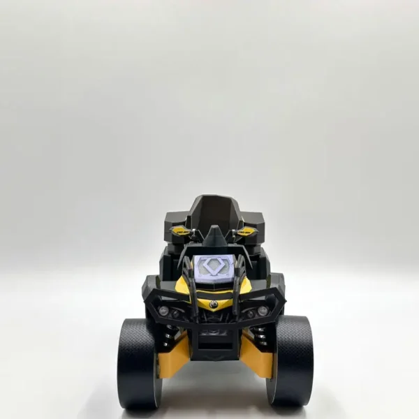 客製化紙紮黃色沙灘車-1