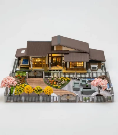紙紮石原山莊+豪華花園庭院-1