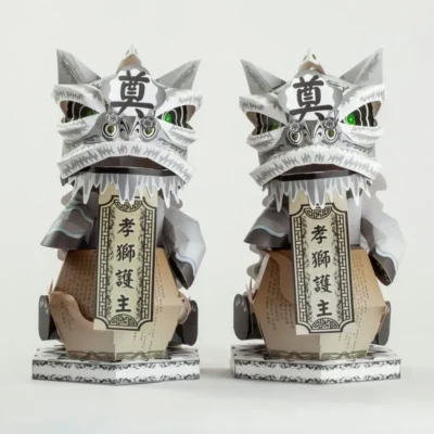 桌上型孝獅塔-1