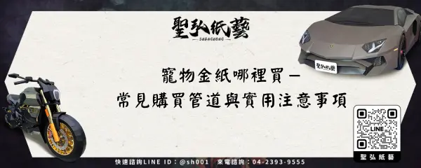 寵物金紙哪裡買-常見購買管道與實用注意事項