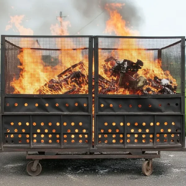 庫錢車燒化實拍