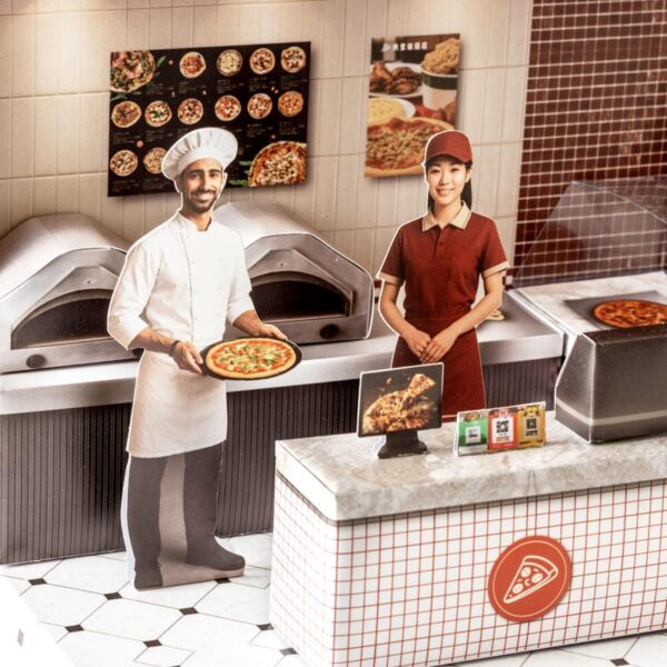 紙紮天堂披薩店