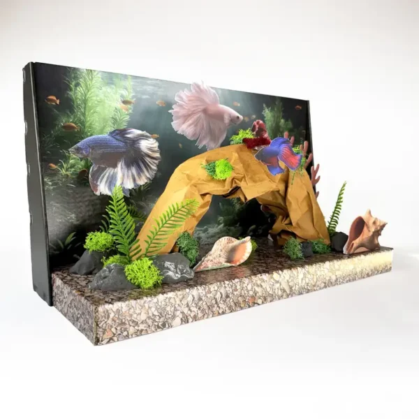 紙紮水族箱組-2