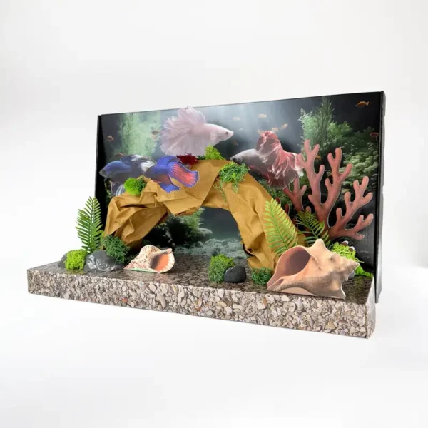 紙紮水族箱組-3