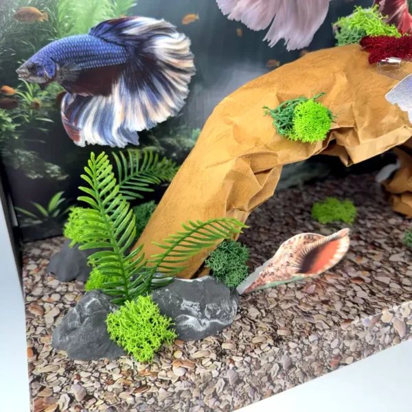紙紮水族箱組-7