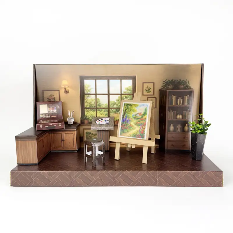 紙紮藝術畫室組-1